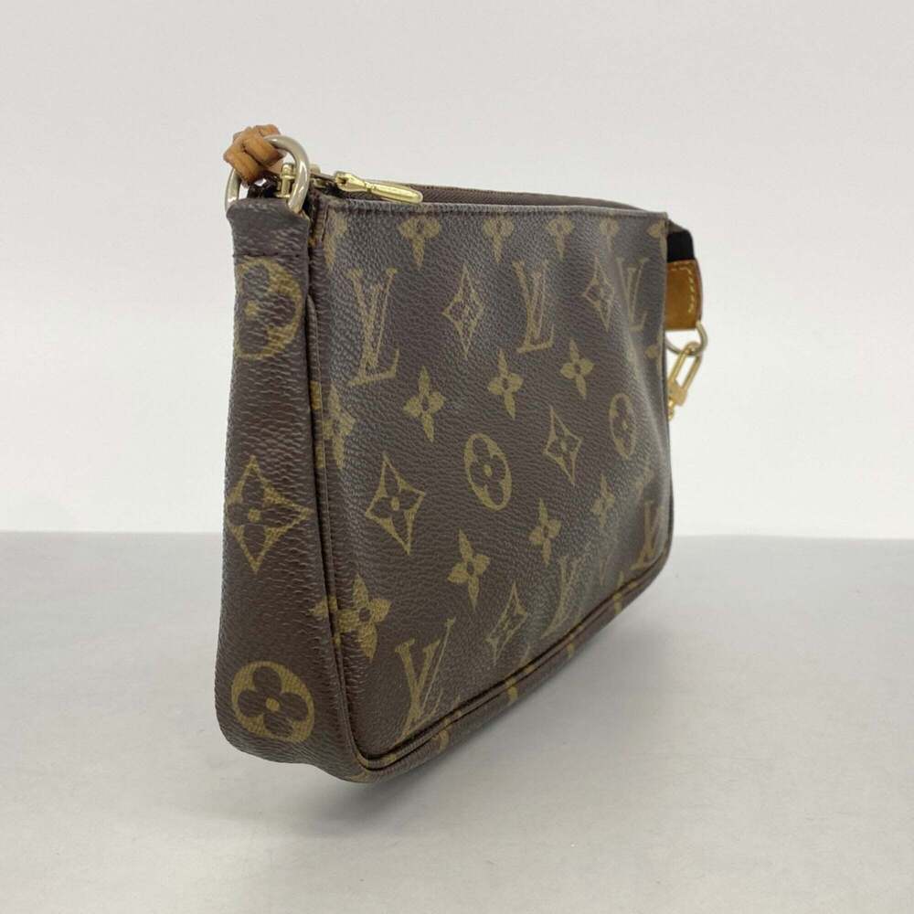 LOUIS VUITTON Brown Monogram Pochette Pouch - Picture 2 of 9